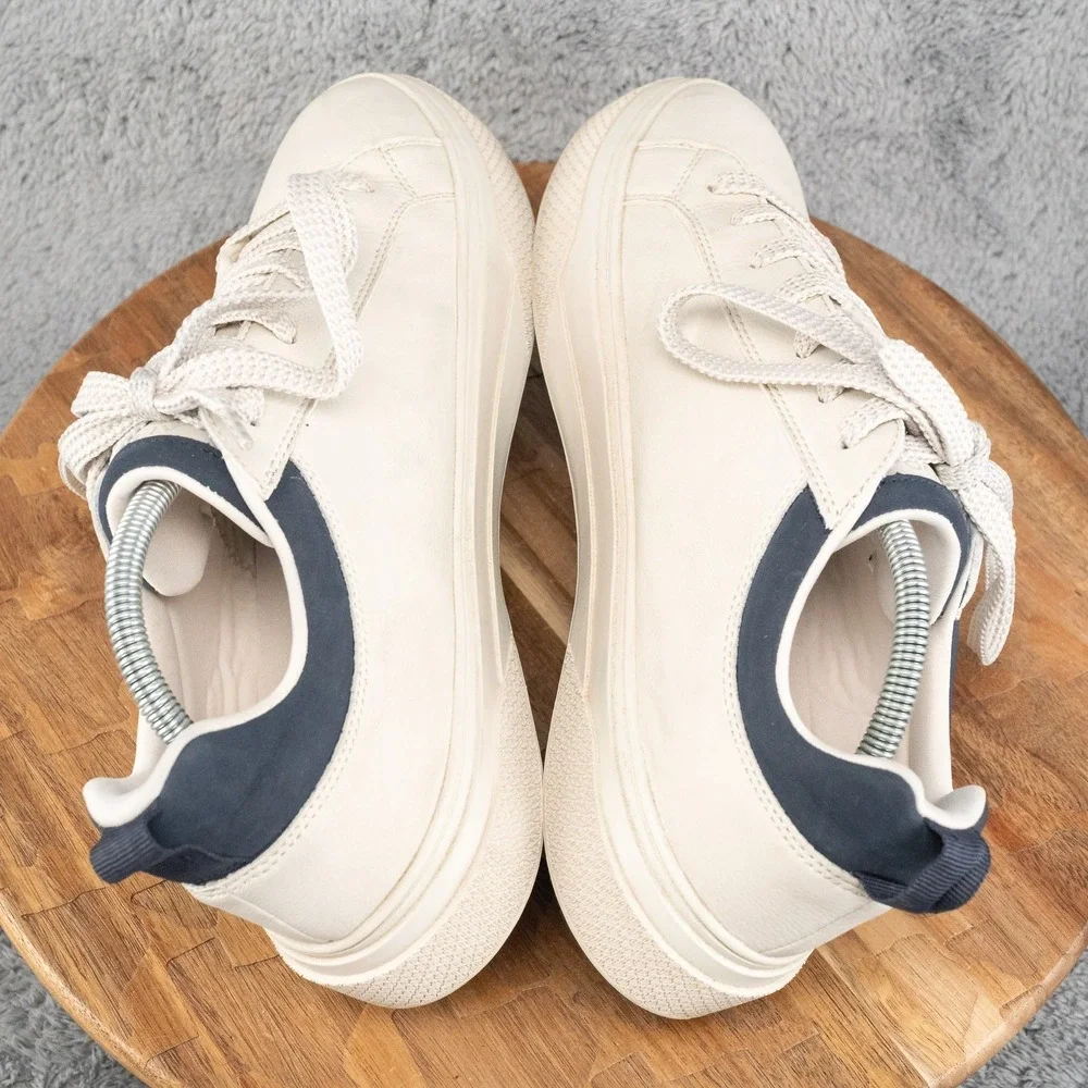 10.5 MEN - Aldo Bas - Bone/Navy - Fashion Court Sneaker